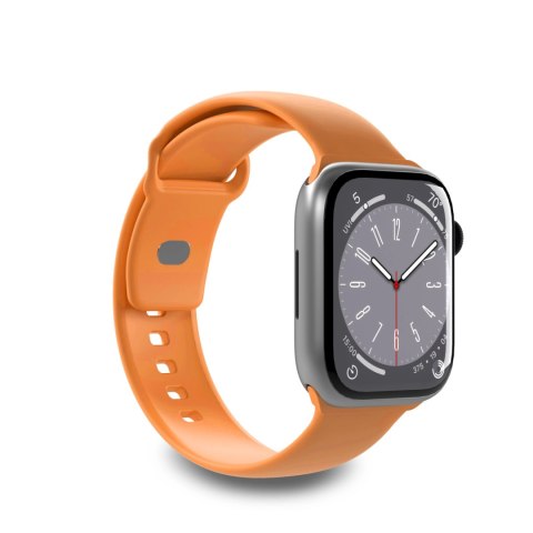 Puro "ICON" Silicone watchband forApple Watch 38-40-41mm, light orange