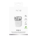 Puro Stereo Bluetooth True Wireless "POD 3" Earphones with charging base, USB-C, white