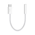 Puro braided adaptor FABK4 USB-C to jack cuffie 3,5 mm , 15cm, white