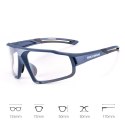 Okulary rowerowe Rockbros SP216BL fotochromowe UV400 - niebieskie