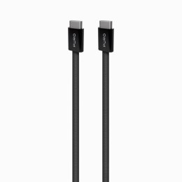 Puro Braided Cable FABK4 USB-C to USB-C, 1.5m 60W 480mbps, black