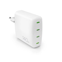 Puro GaN Wall Charger with 4 USB-C ports, 140W, white