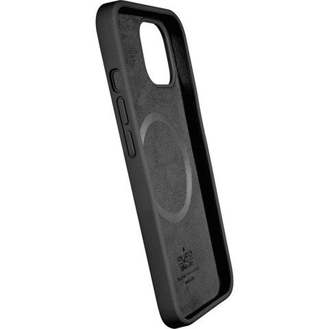 Puro 'ICON MAG' liquid silicon case with integrated magnets for iPhone 12 - iPhone 12 Pro , black