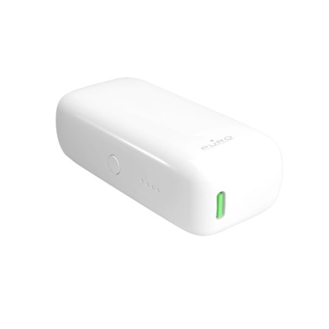 Puro Powerbank 5000mAh 1 USB-A + 1USB-C, 20W, white