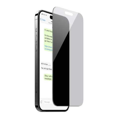 Puro Privacy Tempered Glass for iPhone 15 Plus