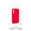 Puro Silicon Cover "ICON" for Samsung Galaxy A15, red color