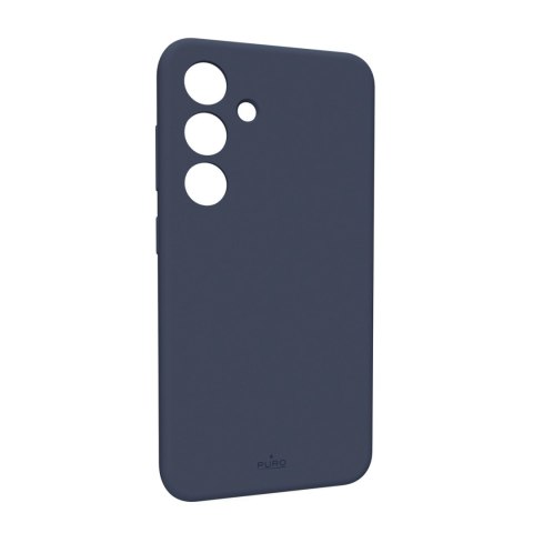 Puro Silicon Cover "ICON" for Samsung Galaxy S24, dark blue color