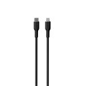 Puro Soft Cable USB-C to Lightning 1.5m, black