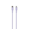 Puro Soft Cable USB-C to Lightning, 1.5m, lavender