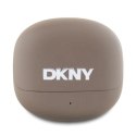 DKNY słuchawki TWS BT Satiny Finish - brązowe