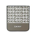 Etui DKNY Repeat Pattern Bottom Stripe na Samsung Galaxy Z Flip 6 - brązowe