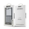 Etui DKNY Repeat Pattern Bottom Stripe na Samsung Galaxy Z Flip 6 - brązowe