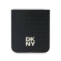 Etui DKNY Repeat Pattern Stack Logo na Samsung Galaxy Z Flip6 - czarne