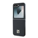 Etui DKNY Repeat Pattern Stack Logo na Samsung Galaxy Z Flip6 - czarne