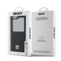 Etui DKNY Repeat Pattern Stack Logo na Samsung Galaxy Z Flip6 - czarne