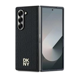 Etui DKNY Repeat Pattern Stack Logo na Samsung Galaxy Z Fold6 - czarne