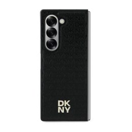 Etui DKNY Repeat Pattern Stack Logo na Samsung Galaxy Z Fold6 - czarne