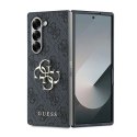 Etui Guess Leather 4G Metal Logo na Samsung Galaxy Z Fold 6 - czarne