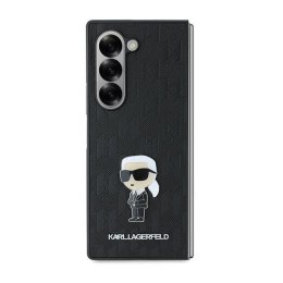 Etui Karl Lagerfeld Saffiano Ikonik Pin na Samsung Galaxy Z Fold 6 - czarne