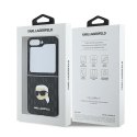 Etui Karl Lagerfeld Saffiano Monogram na Samsung Galaxy Z Flip 6 - czarne