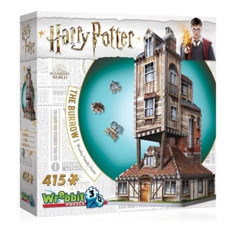 Tactic Puzzle 3D 415 elementów Harry Potter The Burrow Weasley Family Home