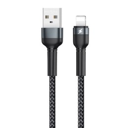 Kabel USB Lightning Remax Jany Alloy, 1m, 2.4A (czarny)