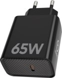 Rebeltec Zasilacz PD65W USB-C uniwersalny do notebooków, smartfonów, tabletów, power banków oraz innych urządzeń z gniazdem zasilającym U