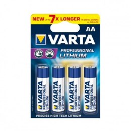 Varta Baterie litowe R6 (AA) professional 4 sztuki