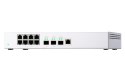 Qnap QSW-308-1C, 8x 1GbE, 2x 10GbE SFP+, 1x combo 10GbE SFP+/RJ45, unmanaged switch