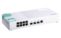 Qnap QSW-308-1C, 8x 1GbE, 2x 10GbE SFP+, 1x combo 10GbE SFP+/RJ45, unmanaged switch