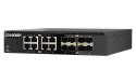 Qnap QSW-3216R-8S8T, 8x 10GbE, 8x 10GbE SFP+, half-rackmount design, unmanaged switch