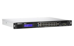 Qnap QGD-1600-8G, 16x 1GbE, 2x combo 10GbE SFP+/RJ45, Intel Celeron J4115, 8GB, equipped with QTS, 2 X 2.5