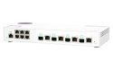 Qnap QSW-M2106-4C, 6x 2.5GbE,  4x combo 10GbE SFP+/RJ45, managed switch