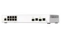 Qnap QSW-M2108-2C, 8x 2.5GbE, 2x combo 10GbE SFP+/RJ45, managed switch