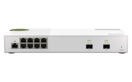 Qnap QSW-M2108-2S, 8x 2.5GbE, 2x 10GbE SFP+, managed switch