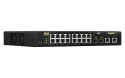 Qnap QSW-M2116P-2T2S, 16x 2.5GbE, 2x 10GbE SFP+, 2x 10GbE RJ45, Max PoE to 280W, managed switch