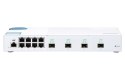 Qnap QSW-M408S, 8x 1GbE, 4x 10GbE SFP+, managed switch