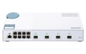 Qnap QSW-M408S, 8x 1GbE, 4x 10GbE SFP+, managed switch