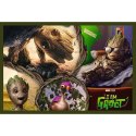 Trefl Puzzle 2x200 elementów Ja jestem Groot Guardians Marvel