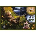 Trefl Puzzle 2x200 elementów Ja jestem Groot Guardians Marvel