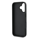 Etui Guess 4G Classic na iPhone 16 Plus - czarne