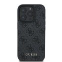 Etui Guess 4G Classic na iPhone 16 Pro Max - czarne