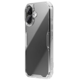 Etui Nillkin Nature Pro Case na iPhone 16 - przezroczysto-białe