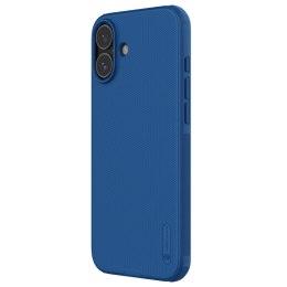 Etui Nillkin Super Frosted Shield Pro na iPhone 16 - niebieskie