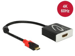 Delock Adapter USB Type-C - HDMI M/F (Thunderbolt 3) 4K 60Hz Czarny