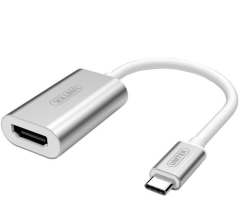 Unitek Adapter USB TYP-C na HDMI, Y-6316 ALUMINIUM