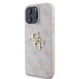 Etui Guess 4G Big Logo na iPhone 16 Pro Max - różowe