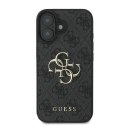 Etui Guess 4G Big Logo na iPhone 16 - czarny