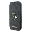 Etui Guess 4G Metal Logo na iPhone 16 Pro Max - czarne