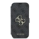 Etui Guess 4G Metal Logo na iPhone 16 Pro Max - czarne